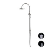 Opal Twin Shower System 230mm Rose Brushed Nickel